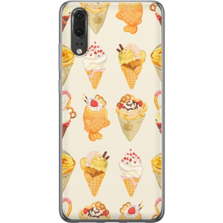 Mobilskal till Huawei P20 med Glassigt motiv i gruppen SMARTPHONE & SURFPLATTOR / Mobilskydd / Huawei/Honor hos TP E-commerce Nordic AB (A53035)