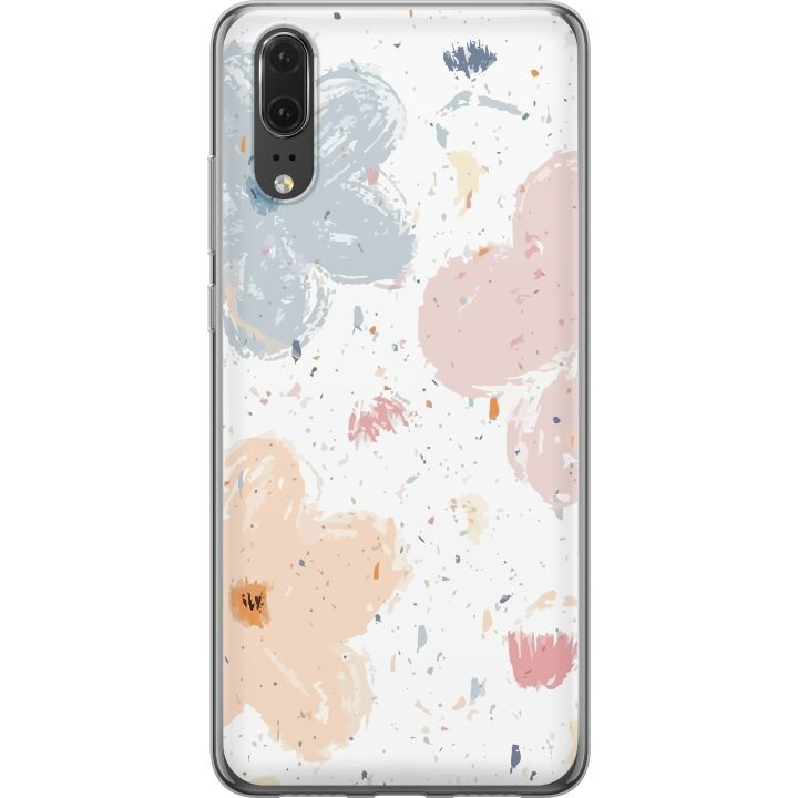 Mobilskal till Huawei P20 med Blommor motiv i gruppen SMARTPHONE & SURFPLATTOR / Mobilskydd / Huawei/Honor hos TP E-commerce Nordic AB (A53036)