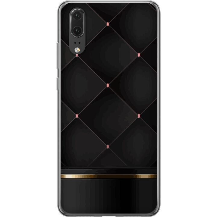 Mobilskal till Huawei P20 med Lyxig linje motiv i gruppen SMARTPHONE & SURFPLATTOR / Mobilskydd / Huawei/Honor hos TP E-commerce Nordic AB (A53039)