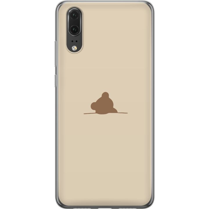 Mobilskal till Huawei P20 med Nalle motiv i gruppen SMARTPHONE & SURFPLATTOR / Mobilskydd / Huawei/Honor hos TP E-commerce Nordic AB (A53044)