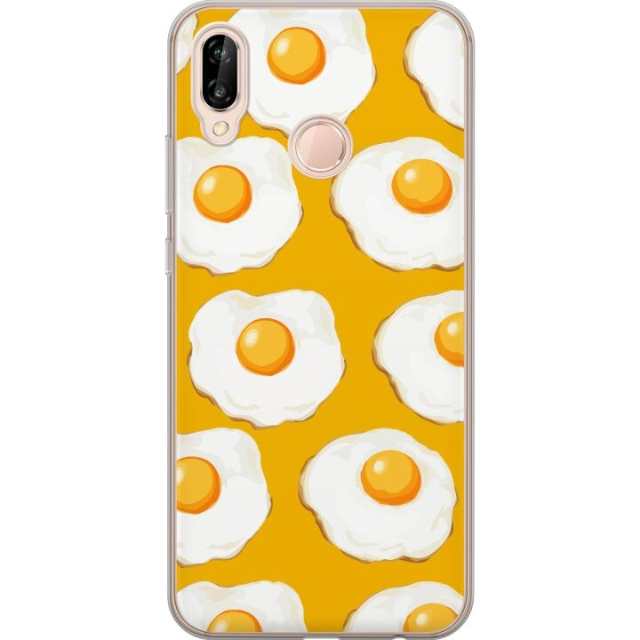 Mobilskal till Huawei P20 lite med Stekt ägg motiv i gruppen SMARTPHONE & SURFPLATTOR / Mobilskydd / Huawei/Honor hos TP E-commerce Nordic AB (A53080)
