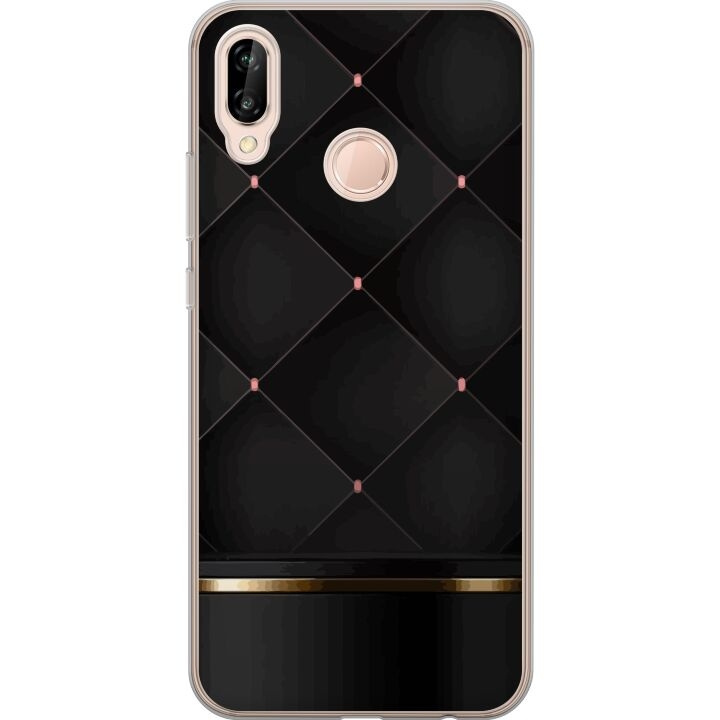 Mobilskal till Huawei P20 lite med Lyxig linje motiv i gruppen SMARTPHONE & SURFPLATTOR / Mobilskydd / Huawei/Honor hos TP E-commerce Nordic AB (A53093)