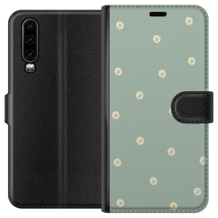 Plånboksfodral till Huawei P30 med Prästkragar motiv i gruppen SMARTPHONE & SURFPLATTOR / Mobilskydd / Huawei/Honor hos TP E-commerce Nordic AB (A53163)