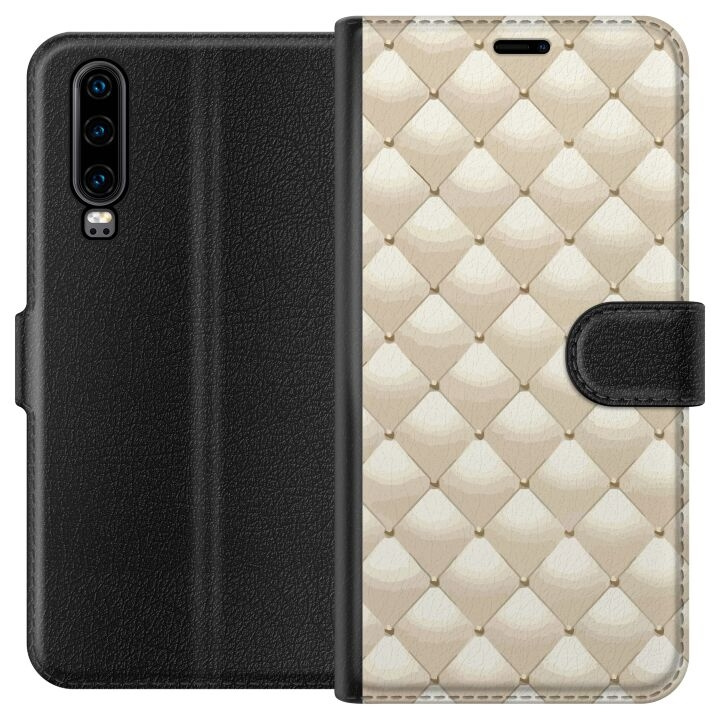 Plånboksfodral till Huawei P30 med Guldglans motiv i gruppen SMARTPHONE & SURFPLATTOR / Mobilskydd / Huawei/Honor hos TP E-commerce Nordic AB (A53185)
