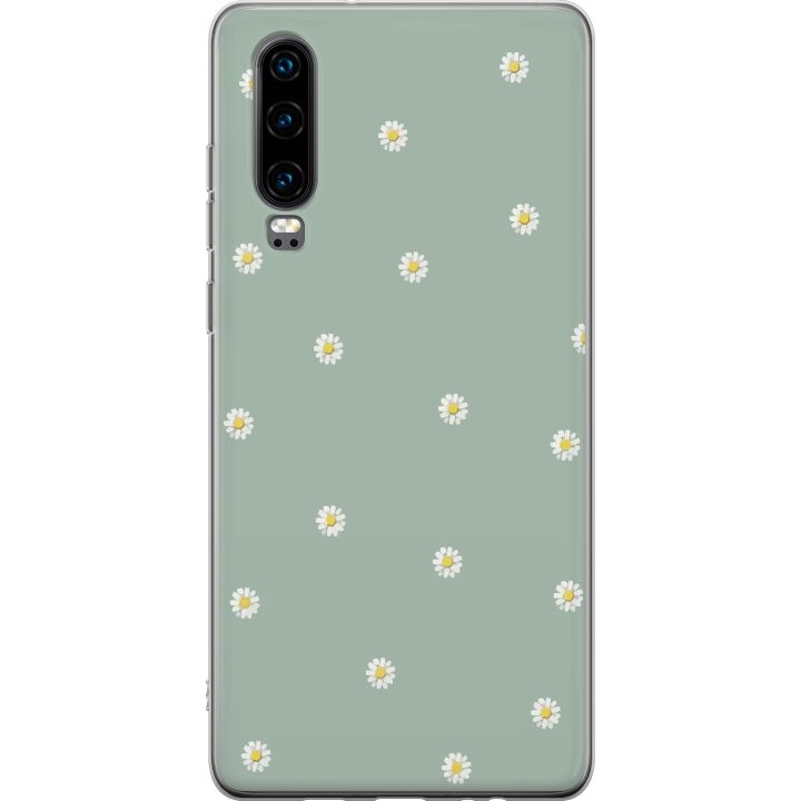 Mobilskal till Huawei P30 med Prästkragar motiv i gruppen SMARTPHONE & SURFPLATTOR / Mobilskydd / Huawei/Honor hos TP E-commerce Nordic AB (A53190)