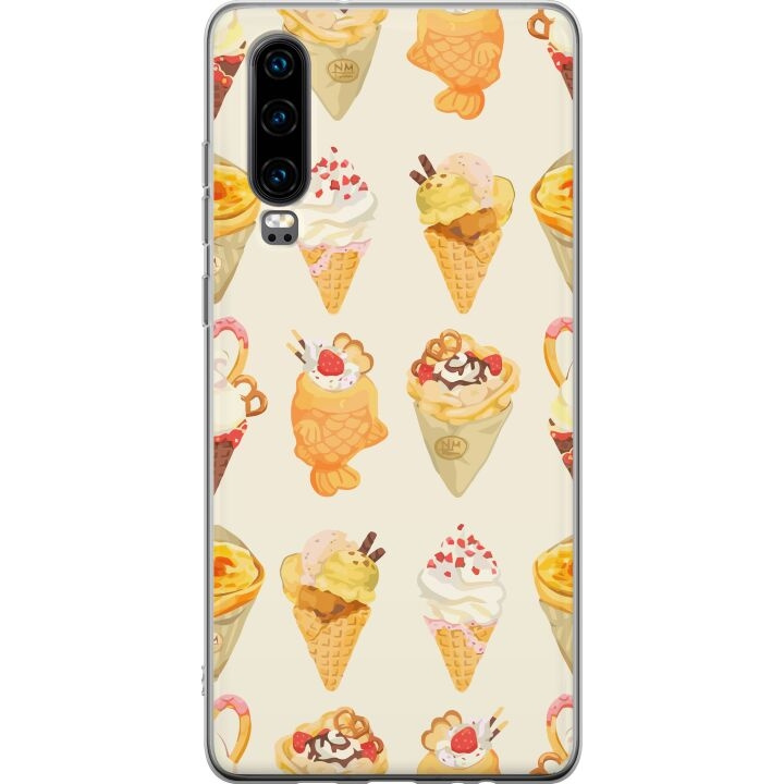 Mobilskal till Huawei P30 med Glassigt motiv i gruppen SMARTPHONE & SURFPLATTOR / Mobilskydd / Huawei/Honor hos TP E-commerce Nordic AB (A53197)