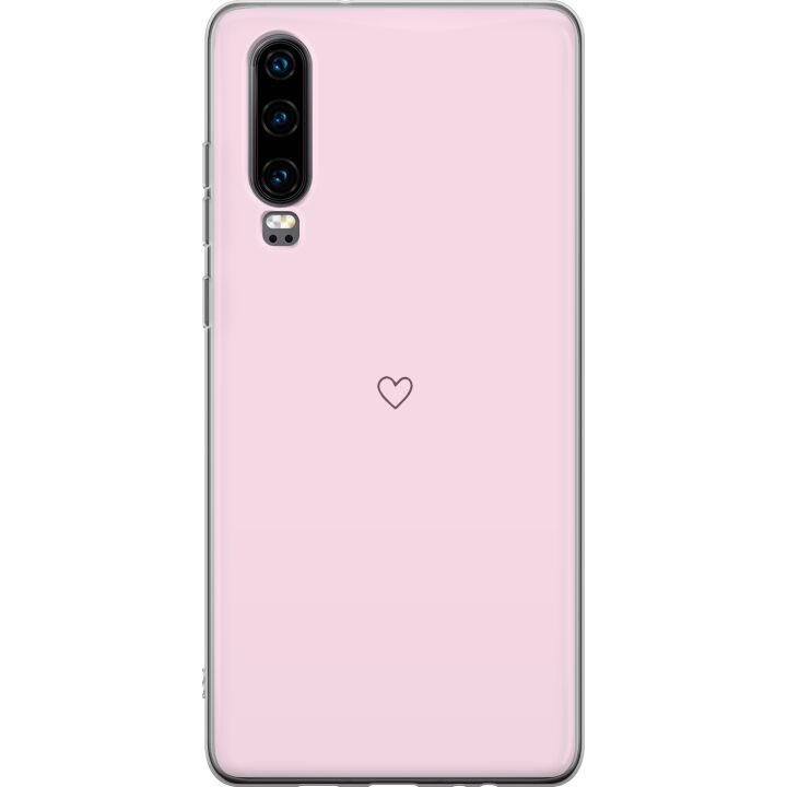 Mobilskal till Huawei P30 med Hjärta motiv i gruppen SMARTPHONE & SURFPLATTOR / Mobilskydd / Huawei/Honor hos TP E-commerce Nordic AB (A53205)