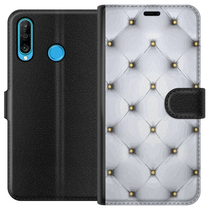 Plånboksfodral till Huawei P30 lite med Lyxigt motiv i gruppen SMARTPHONE & SURFPLATTOR / Mobilskydd / Huawei/Honor hos TP E-commerce Nordic AB (A53227)