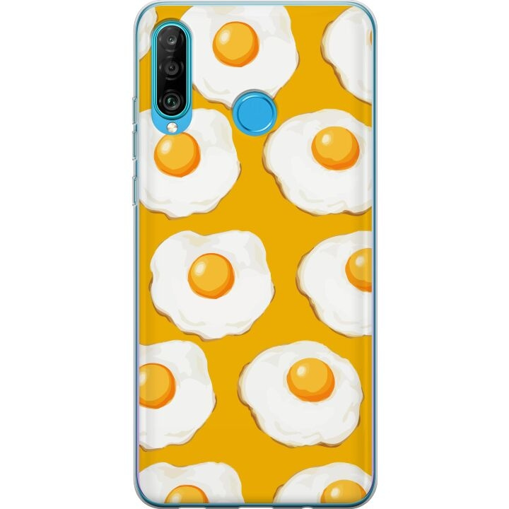 Mobilskal till Huawei P30 lite med Stekt ägg motiv i gruppen SMARTPHONE & SURFPLATTOR / Mobilskydd / Huawei/Honor hos TP E-commerce Nordic AB (A53242)