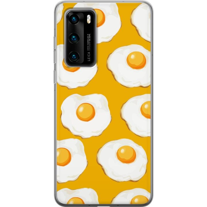 Mobilskal till Huawei P40 med Stekt ägg motiv i gruppen SMARTPHONE & SURFPLATTOR / Mobilskydd / Huawei/Honor hos TP E-commerce Nordic AB (A53350)