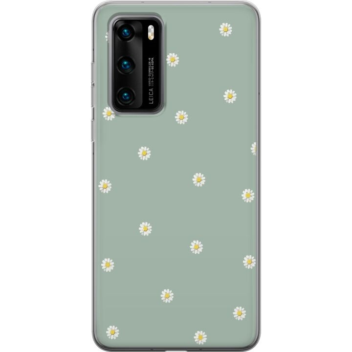 Mobilskal till Huawei P40 med Prästkragar motiv i gruppen SMARTPHONE & SURFPLATTOR / Mobilskydd / Huawei/Honor hos TP E-commerce Nordic AB (A53352)