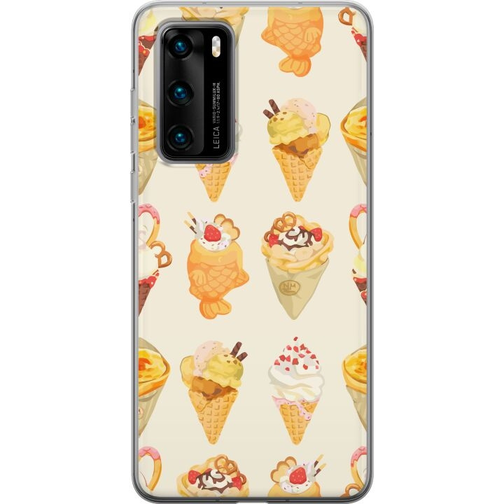 Mobilskal till Huawei P40 med Glassigt motiv i gruppen SMARTPHONE & SURFPLATTOR / Mobilskydd / Huawei/Honor hos TP E-commerce Nordic AB (A53359)