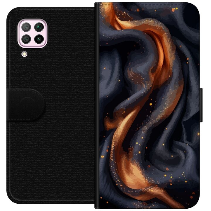 Plånboksfodral till Huawei P40 lite med Eldigt silke motiv i gruppen SMARTPHONE & SURFPLATTOR / Mobilskydd / Huawei/Honor hos TP E-commerce Nordic AB (A53376)