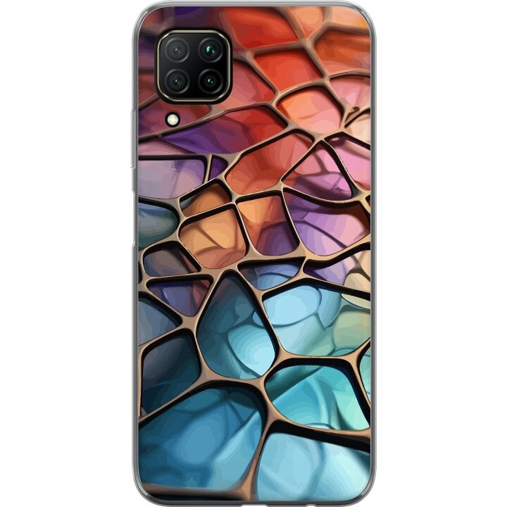 Mobilskal till Huawei P40 lite med Metalliskt mönster motiv i gruppen SMARTPHONE & SURFPLATTOR / Mobilskydd / Huawei/Honor hos TP E-commerce Nordic AB (A53412)