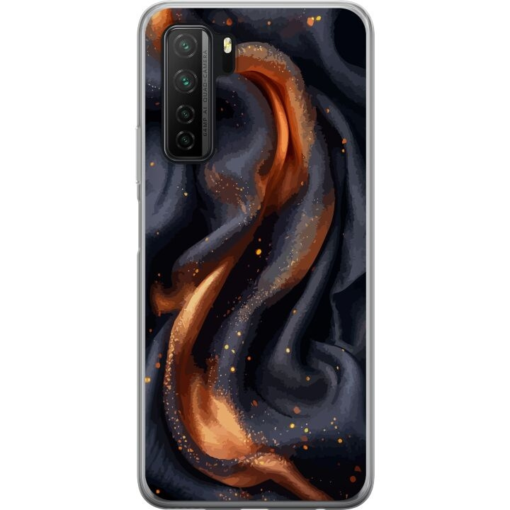 Mobilskal till Huawei P40 lite 5G med Eldigt silke motiv i gruppen SMARTPHONE & SURFPLATTOR / Mobilskydd / Huawei/Honor hos TP E-commerce Nordic AB (A53430)