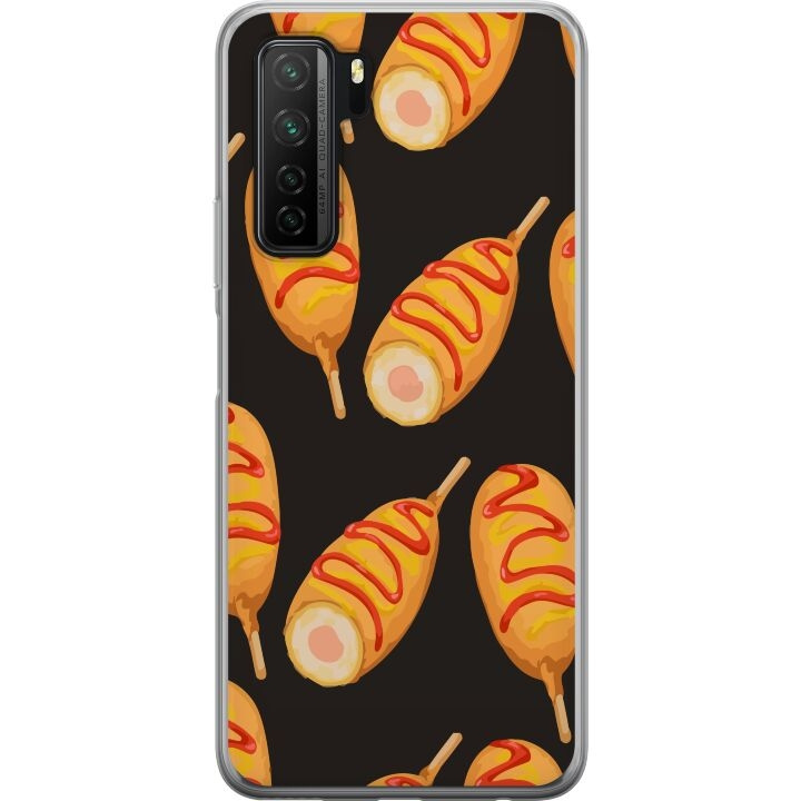 Mobilskal till Huawei P40 lite 5G med Kycklingklubba motiv i gruppen SMARTPHONE & SURFPLATTOR / Mobilskydd / Huawei/Honor hos TP E-commerce Nordic AB (A53438)