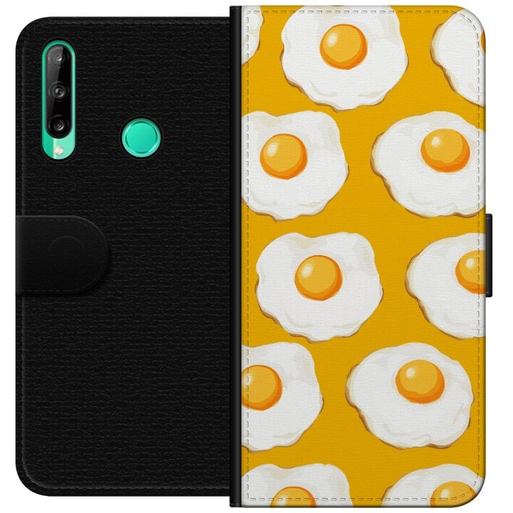 Plånboksfodral till Huawei P40 lite E med Stekt ägg motiv i gruppen SMARTPHONE & SURFPLATTOR / Mobilskydd / Huawei/Honor hos TP E-commerce Nordic AB (A53458)