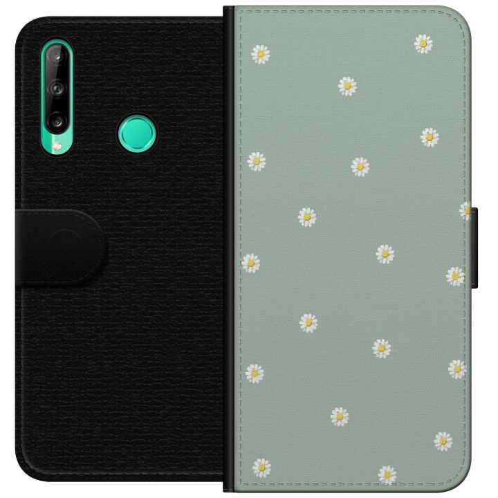 Plånboksfodral till Huawei P40 lite E med Prästkragar motiv i gruppen SMARTPHONE & SURFPLATTOR / Mobilskydd / Huawei/Honor hos TP E-commerce Nordic AB (A53460)