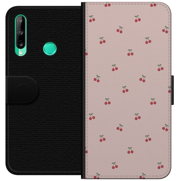 Plånboksfodral till Huawei P40 lite E med Körsbär motiv i gruppen SMARTPHONE & SURFPLATTOR / Mobilskydd / Huawei/Honor hos TP E-commerce Nordic AB (A53463)