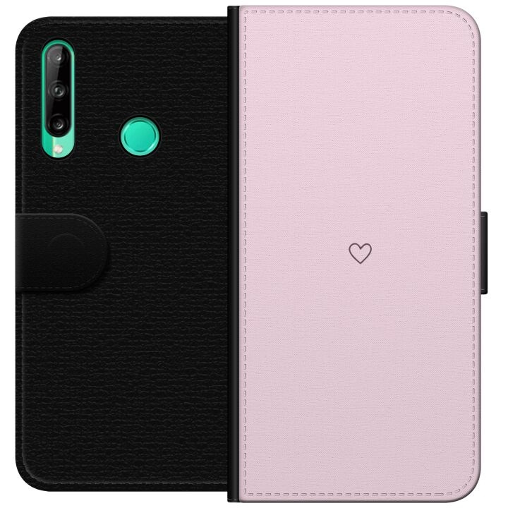 Plånboksfodral till Huawei P40 lite E med Hjärta motiv i gruppen SMARTPHONE & SURFPLATTOR / Mobilskydd / Huawei/Honor hos TP E-commerce Nordic AB (A53475)