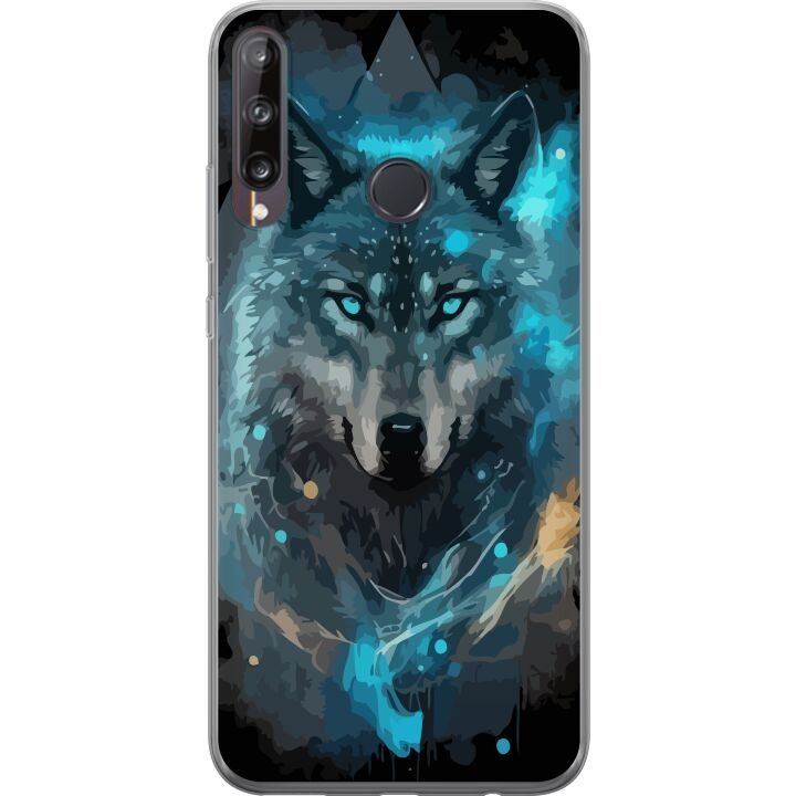 Mobilskal till Huawei P40 lite E med Varg motiv i gruppen SMARTPHONE & SURFPLATTOR / Mobilskydd / Huawei/Honor hos TP E-commerce Nordic AB (A53488)
