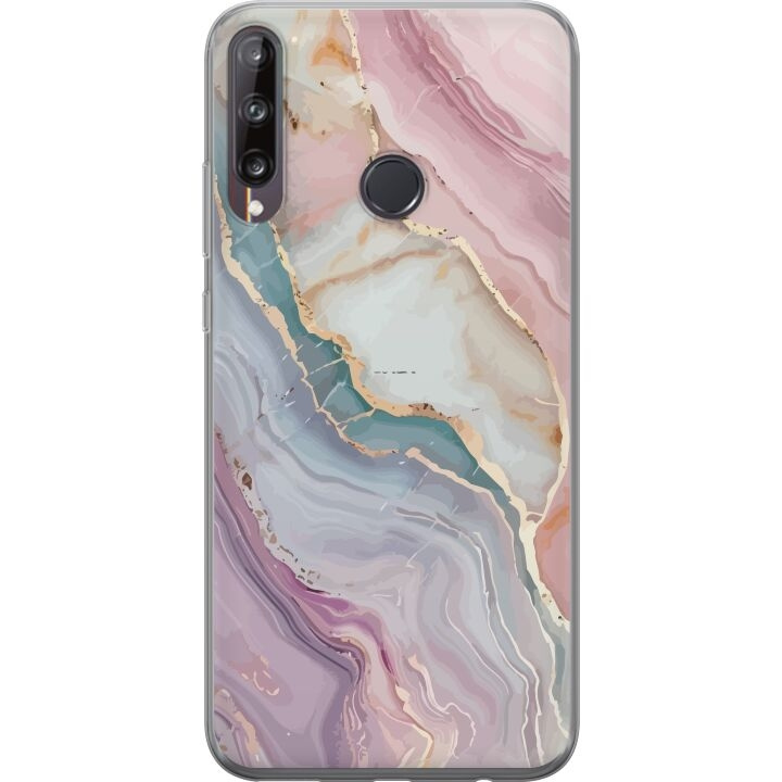 Mobilskal till Huawei P40 lite E med Marmor motiv i gruppen SMARTPHONE & SURFPLATTOR / Mobilskydd / Huawei/Honor hos TP E-commerce Nordic AB (A53505)