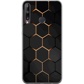Mobilskal till Huawei P40 lite E med Lyxigt Mönster motiv