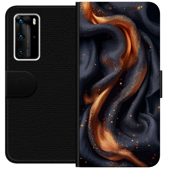 Plånboksfodral till Huawei P40 Pro med Eldigt silke motiv i gruppen SMARTPHONE & SURFPLATTOR / Mobilskydd / Huawei/Honor hos TP E-commerce Nordic AB (A53511)