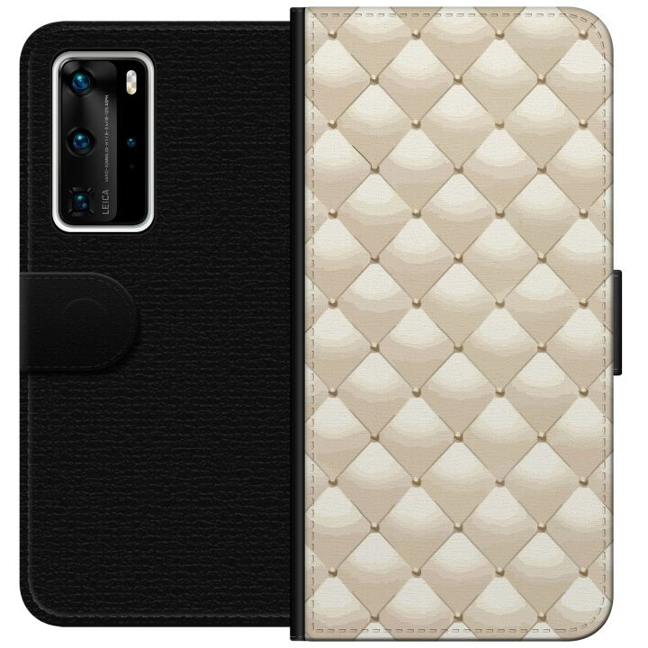Plånboksfodral till Huawei P40 Pro med Guldglans motiv i gruppen SMARTPHONE & SURFPLATTOR / Mobilskydd / Huawei/Honor hos TP E-commerce Nordic AB (A53536)
