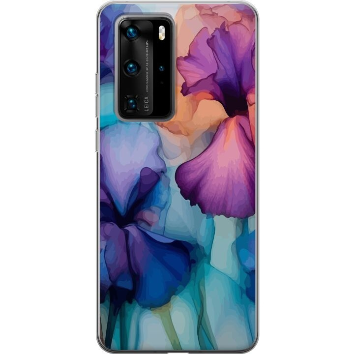Mobilskal till Huawei P40 Pro med Magiska blommor motiv i gruppen SMARTPHONE & SURFPLATTOR / Mobilskydd / Huawei/Honor hos TP E-commerce Nordic AB (A53540)