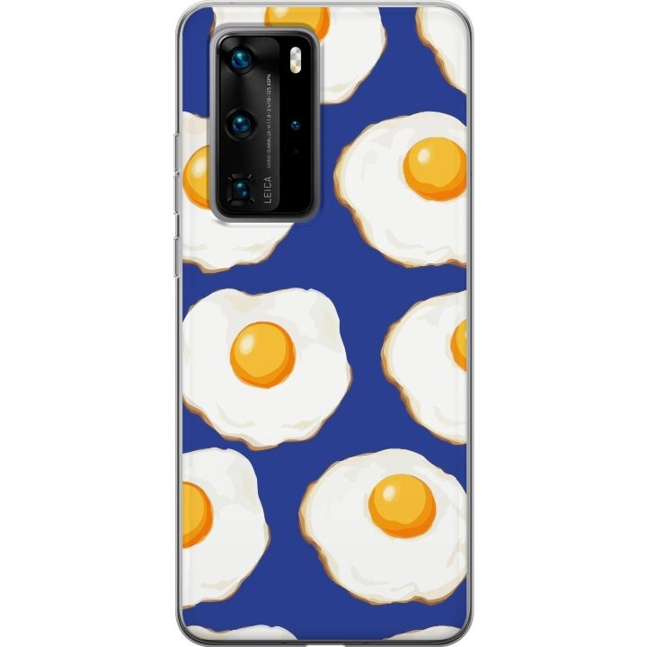 Mobilskal till Huawei P40 Pro med Stekta ägg motiv i gruppen SMARTPHONE & SURFPLATTOR / Mobilskydd / Huawei/Honor hos TP E-commerce Nordic AB (A53543)
