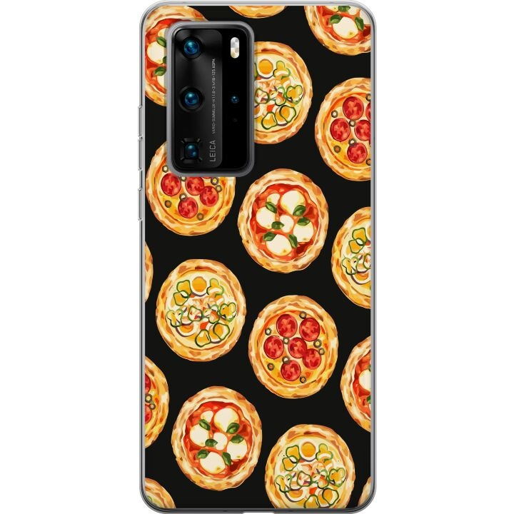 Mobilskal till Huawei P40 Pro med Pizza motiv i gruppen SMARTPHONE & SURFPLATTOR / Mobilskydd / Huawei/Honor hos TP E-commerce Nordic AB (A53550)