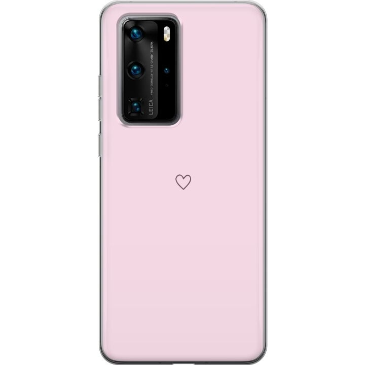 Mobilskal till Huawei P40 Pro med Hjärta motiv i gruppen SMARTPHONE & SURFPLATTOR / Mobilskydd / Huawei/Honor hos TP E-commerce Nordic AB (A53556)
