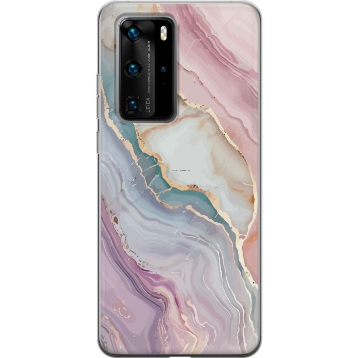 Mobilskal till Huawei P40 Pro med Marmor motiv i gruppen SMARTPHONE & SURFPLATTOR / Mobilskydd / Huawei/Honor hos TP E-commerce Nordic AB (A53559)