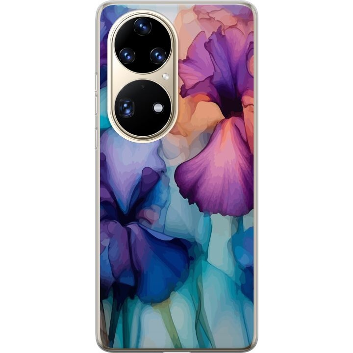 Mobilskal till Huawei P50 Pro med Magiska blommor motiv i gruppen SMARTPHONE & SURFPLATTOR / Mobilskydd / Huawei/Honor hos TP E-commerce Nordic AB (A53567)