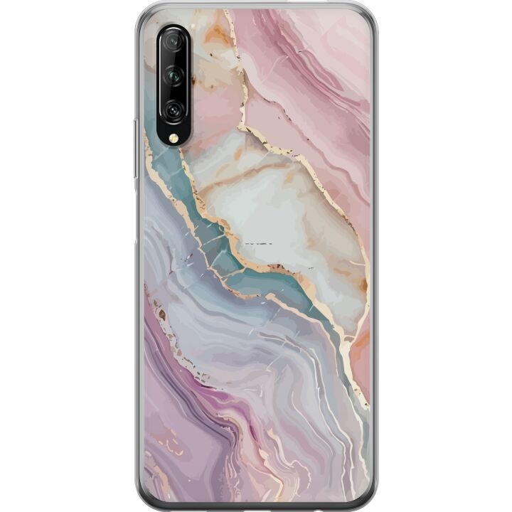 Mobilskal till Huawei P smart Pro 2019 med Marmor motiv i gruppen SMARTPHONE & SURFPLATTOR / Mobilskydd / Huawei/Honor hos TP E-commerce Nordic AB (A53639)