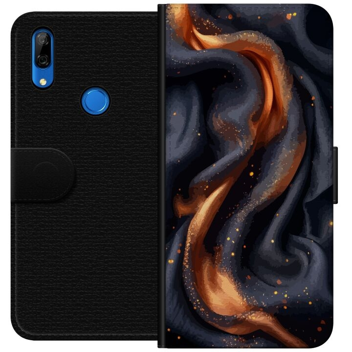 Plånboksfodral till Huawei P Smart Z med Eldigt silke motiv i gruppen SMARTPHONE & SURFPLATTOR / Mobilskydd / Huawei/Honor hos TP E-commerce Nordic AB (A53645)