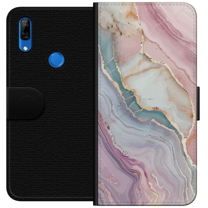 Plånboksfodral till Huawei P Smart Z med Marmor motiv i gruppen SMARTPHONE & SURFPLATTOR / Mobilskydd / Huawei/Honor hos TP E-commerce Nordic AB (A53666)
