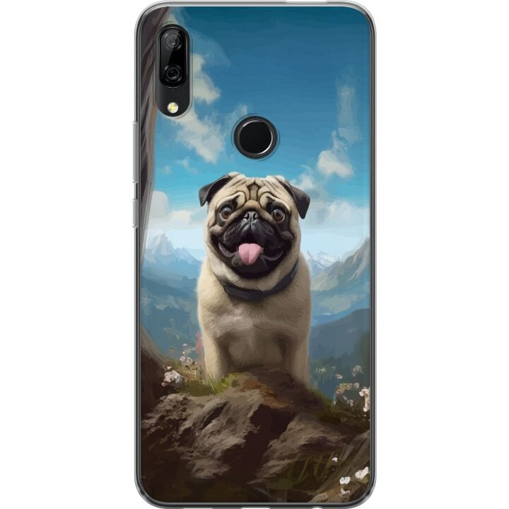 Mobilskal till Huawei P Smart Z med Glad Hund motiv i gruppen SMARTPHONE & SURFPLATTOR / Mobilskydd / Huawei/Honor hos TP E-commerce Nordic AB (A53689)