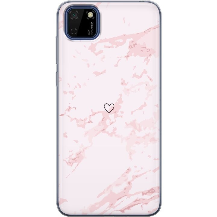 Mobilskal till Huawei Y5p med Rosa Hjärta motiv i gruppen SMARTPHONE & SURFPLATTOR / Mobilskydd / Huawei/Honor hos TP E-commerce Nordic AB (A53720)