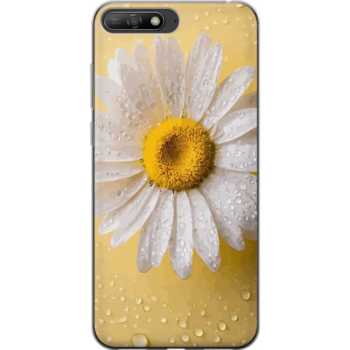 Mobilskal till Huawei Y6 (2018) med Porslinsblomma motiv i gruppen SMARTPHONE & SURFPLATTOR / Mobilskydd / Huawei/Honor hos TP E-commerce Nordic AB (A53751)