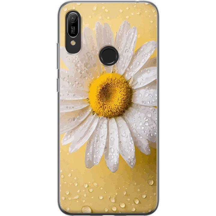 Mobilskal till Huawei Y6 (2019) med Porslinsblomma motiv i gruppen SMARTPHONE & SURFPLATTOR / Mobilskydd / Huawei/Honor hos TP E-commerce Nordic AB (A53804)