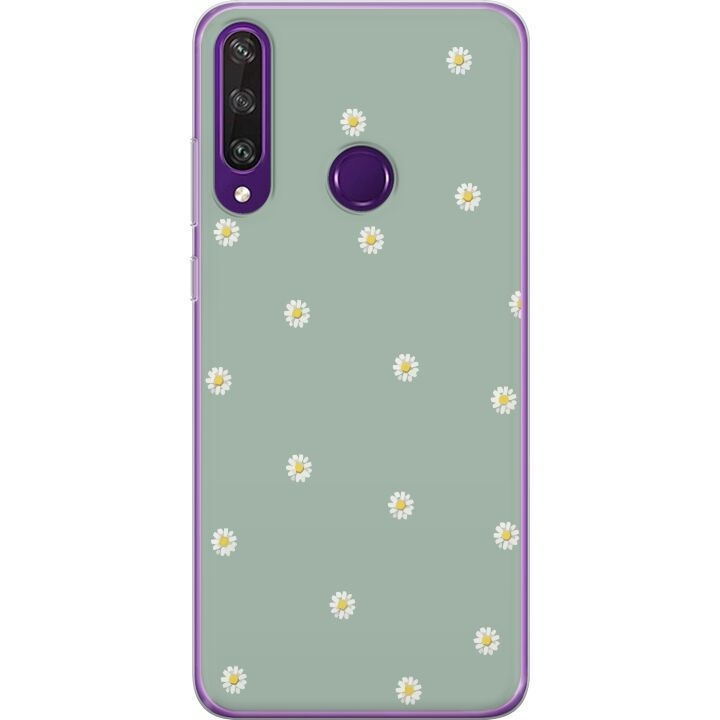 Mobilskal till Huawei Y6p med Prästkragar motiv i gruppen SMARTPHONE & SURFPLATTOR / Mobilskydd / Huawei/Honor hos TP E-commerce Nordic AB (A53834)