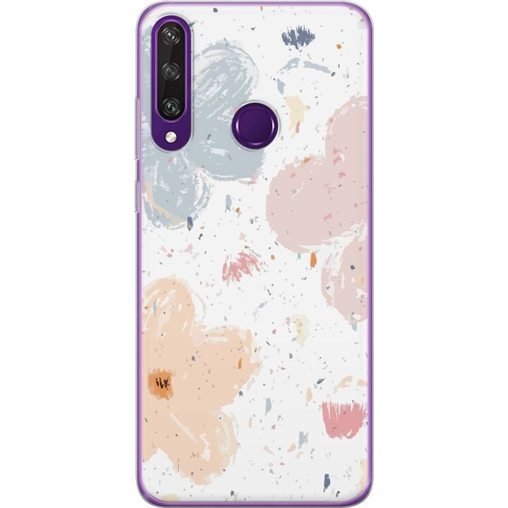 Mobilskal till Huawei Y6p med Blommor motiv i gruppen SMARTPHONE & SURFPLATTOR / Mobilskydd / Huawei/Honor hos TP E-commerce Nordic AB (A53842)