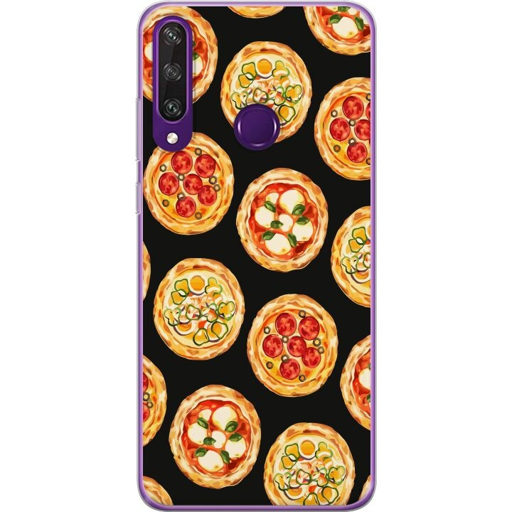 Mobilskal till Huawei Y6p med Pizza motiv i gruppen SMARTPHONE & SURFPLATTOR / Mobilskydd / Huawei/Honor hos TP E-commerce Nordic AB (A53843)