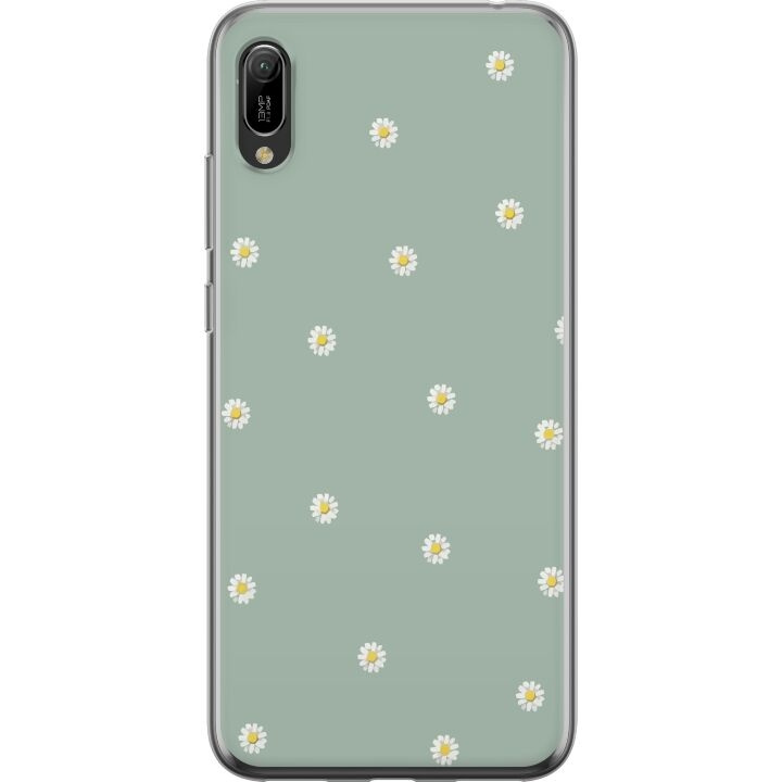Mobilskal till Huawei Y6 Pro (2019) med Prästkragar motiv i gruppen SMARTPHONE & SURFPLATTOR / Mobilskydd / Huawei/Honor hos TP E-commerce Nordic AB (A53860)