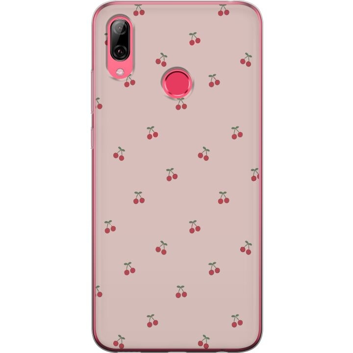 Mobilskal till Huawei Y7 (2019) med Körsbär motiv i gruppen SMARTPHONE & SURFPLATTOR / Mobilskydd / Huawei/Honor hos TP E-commerce Nordic AB (A53943)