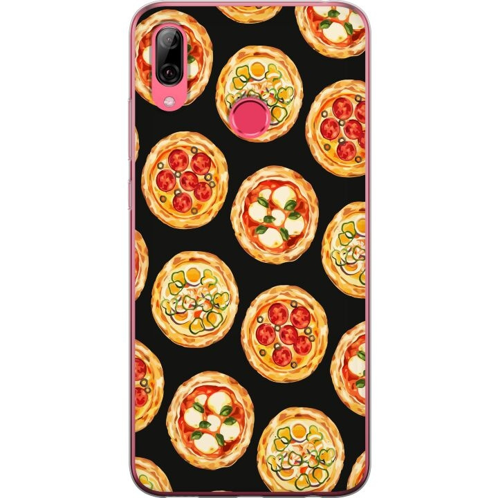 Mobilskal till Huawei Y7 (2019) med Pizza motiv i gruppen SMARTPHONE & SURFPLATTOR / Mobilskydd / Huawei/Honor hos TP E-commerce Nordic AB (A53949)