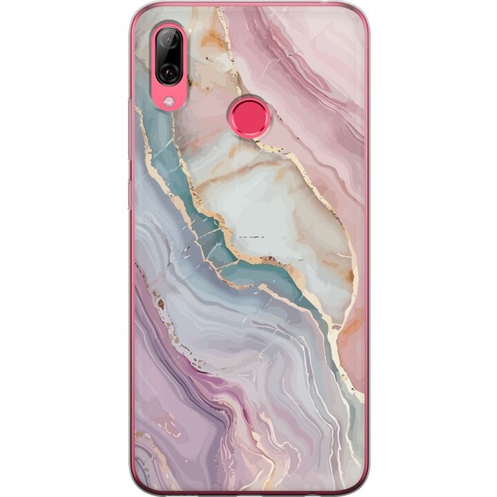 Mobilskal till Huawei Y7 (2019) med Marmor motiv i gruppen SMARTPHONE & SURFPLATTOR / Mobilskydd / Huawei/Honor hos TP E-commerce Nordic AB (A53958)