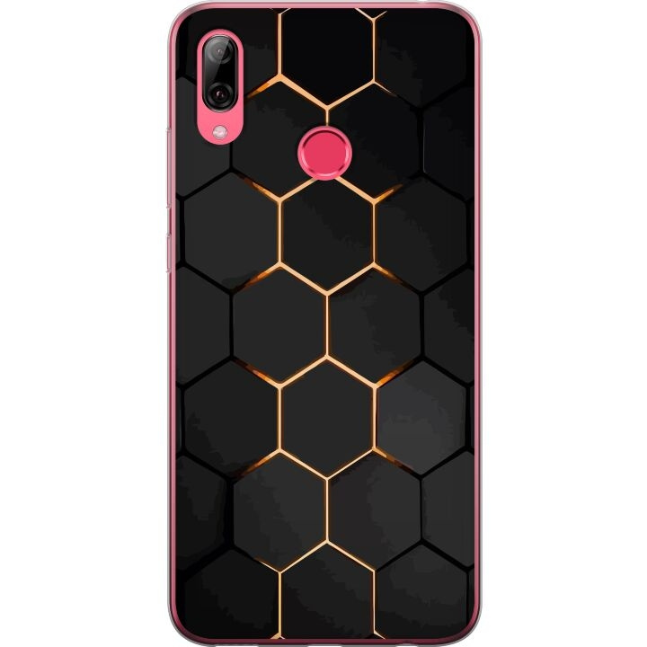 Mobilskal till Huawei Y7 (2019) med Lyxigt Mönster motiv i gruppen SMARTPHONE & SURFPLATTOR / Mobilskydd / Huawei/Honor hos TP E-commerce Nordic AB (A53961)